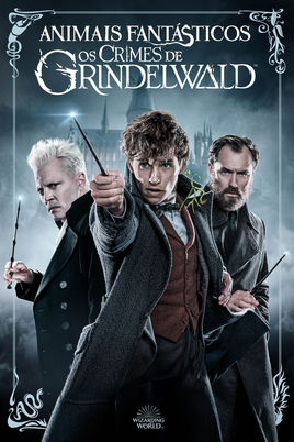 Capa do Filme Animais Fantásticos: os crimes de Grindelwald
