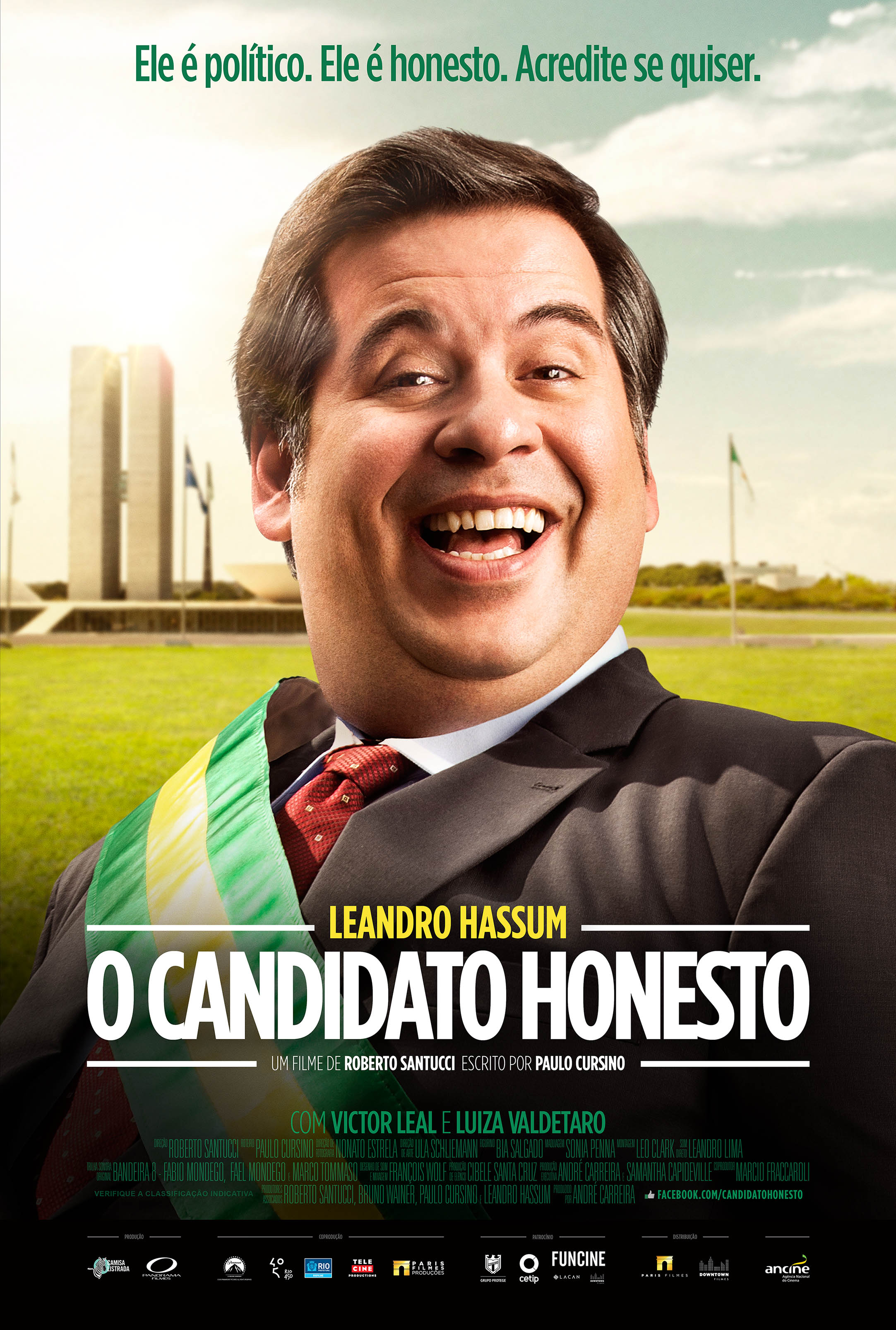 Capa do Filme O candidato Honesto