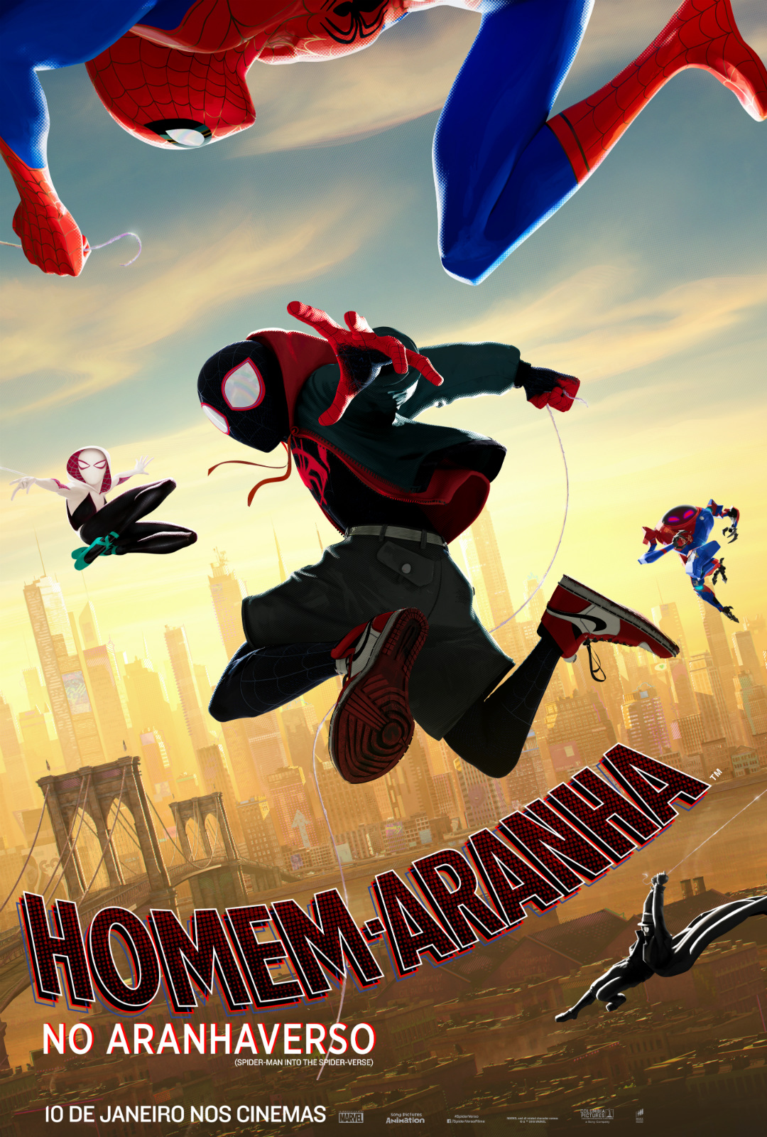 Capa do Filme Homem-Aranha no Aranhaverso